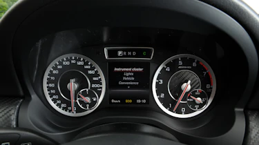 Mercedes A45 AMG dashboard