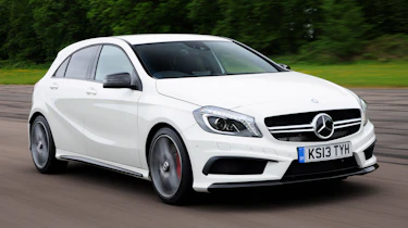 Mercedes A45 AMG front