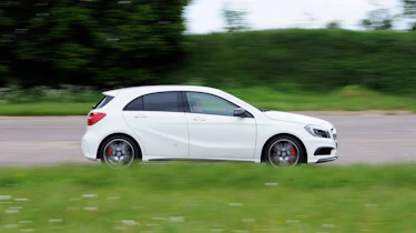 Mercedes A45 AMG profile