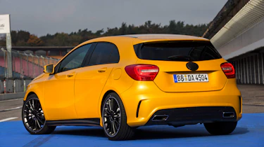 Mercedes A45 AMG prototype rear