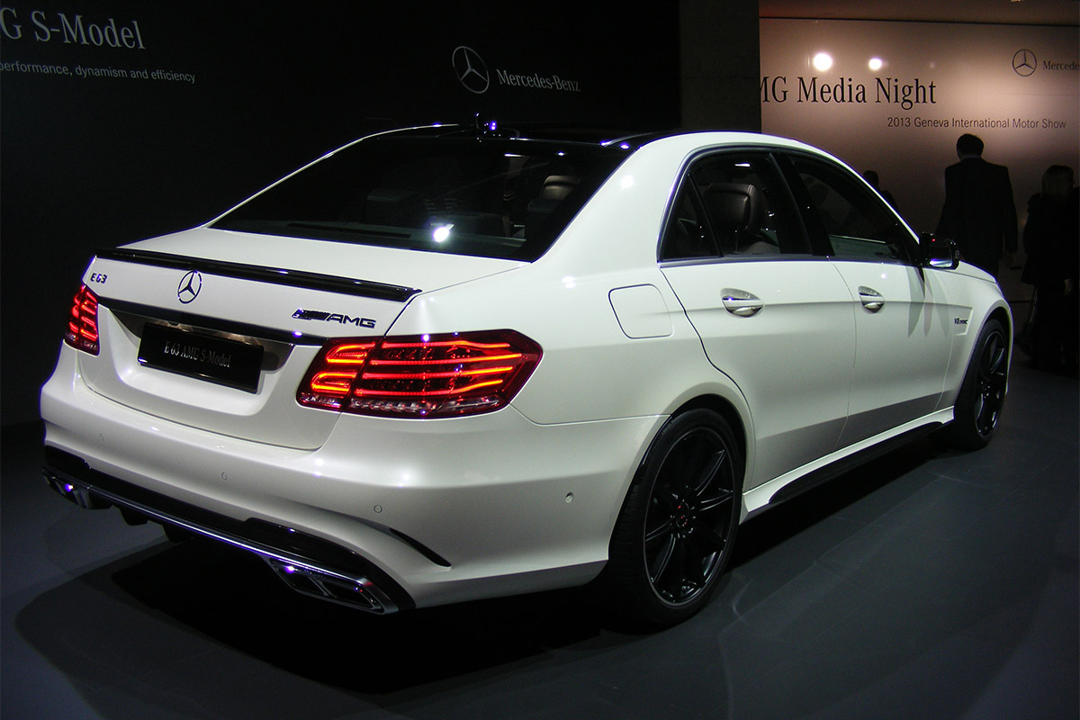 Mercedes-Benz E63 AMG S Model rear