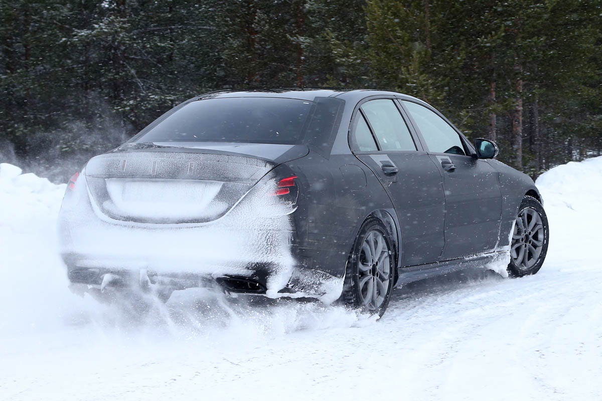 Mercedes C-Class rear