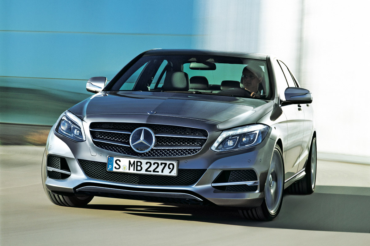 Auto Express exclusive Mercedes C-Class front