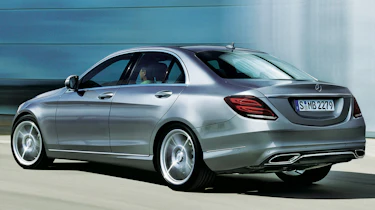 Auto Express exclusive Mercedes C-Class rear