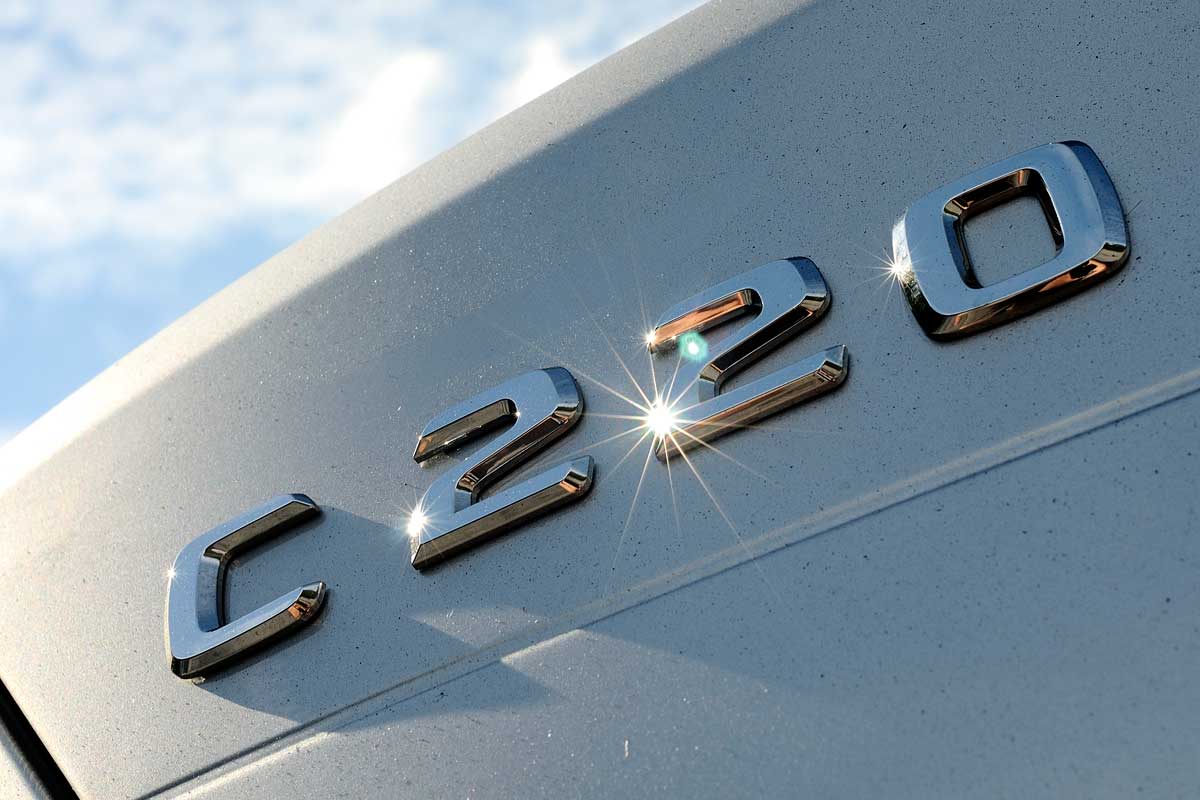 Mercedes C220 CDI Executive SE badge