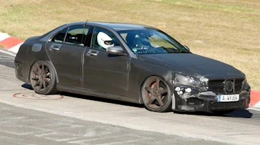 Mercedes C-Class AMG saloon front quater