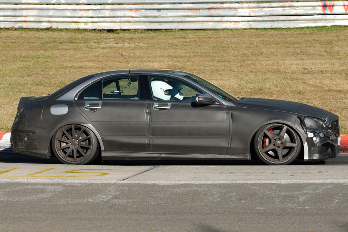 Mercedes C-Class AMG saloon profile