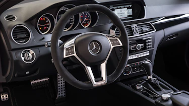 Mercedes C63 AMG Coupe Edition 507 front interior