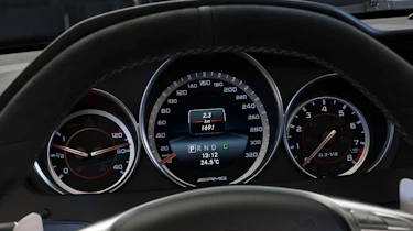 Mercedes C63 AMG Coupe Edition 507 dials