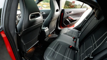 Mercedes CLA rear seats