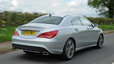 Mercedes CLA rear tracking