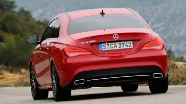 Mercedes CLA 250 CGI rear cornering