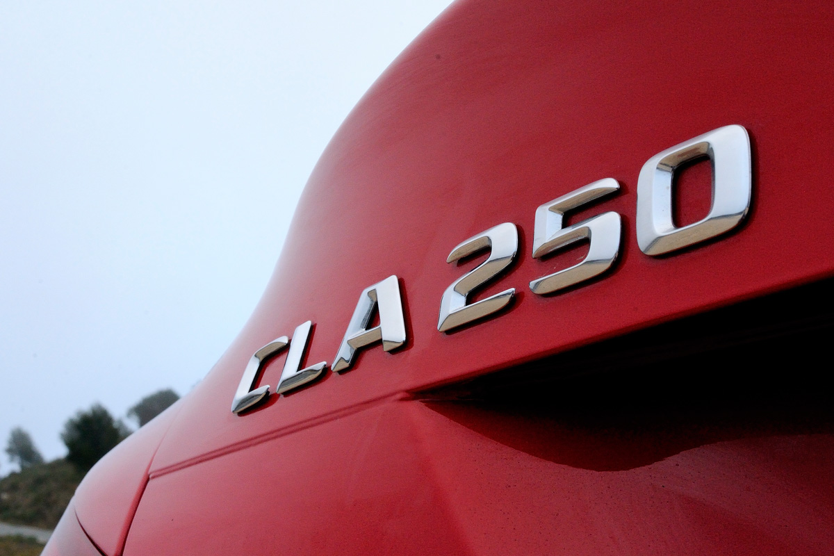 Mercedes CLA 250 CGI badge