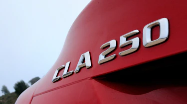 Mercedes CLA 250 CGI badge