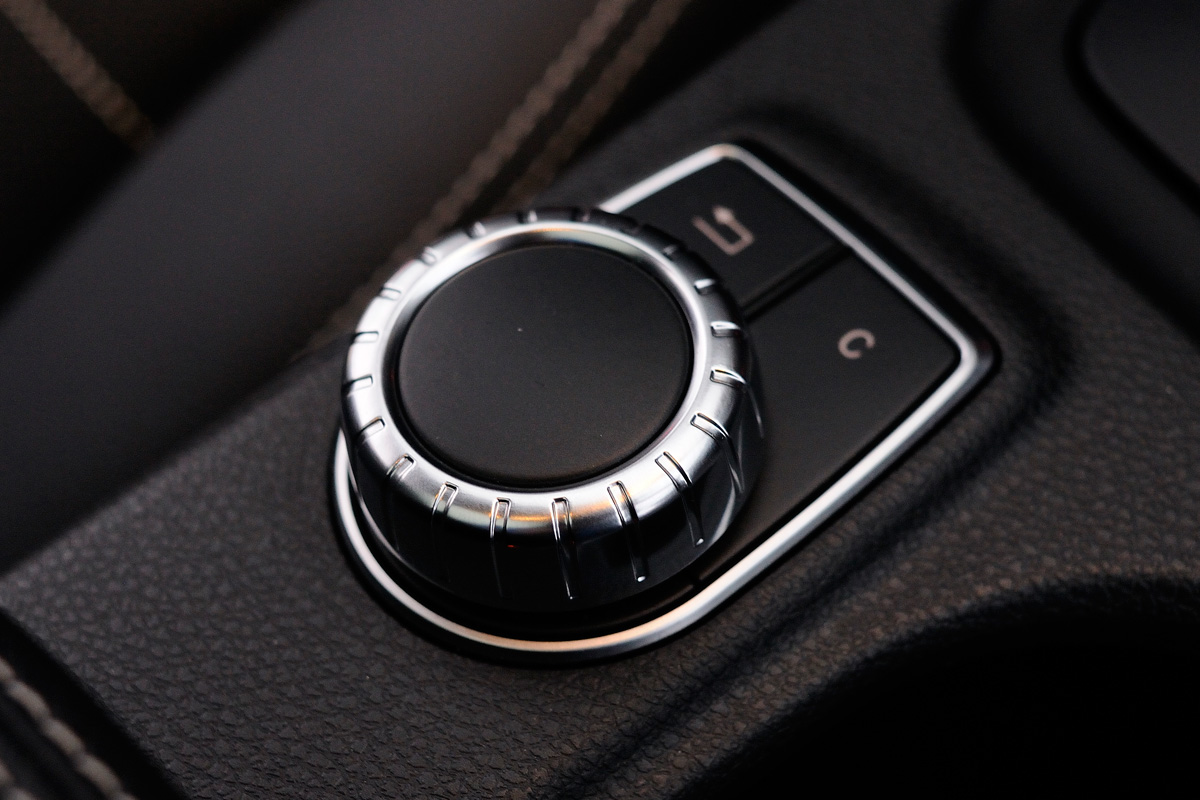 Mercedes CLA 250 CGI selector
