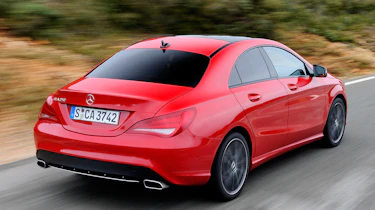 Mercedes CLA 250 CGI rear tracking
