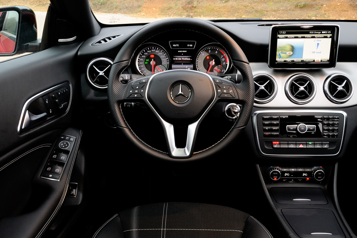 Mercedes CLA interior