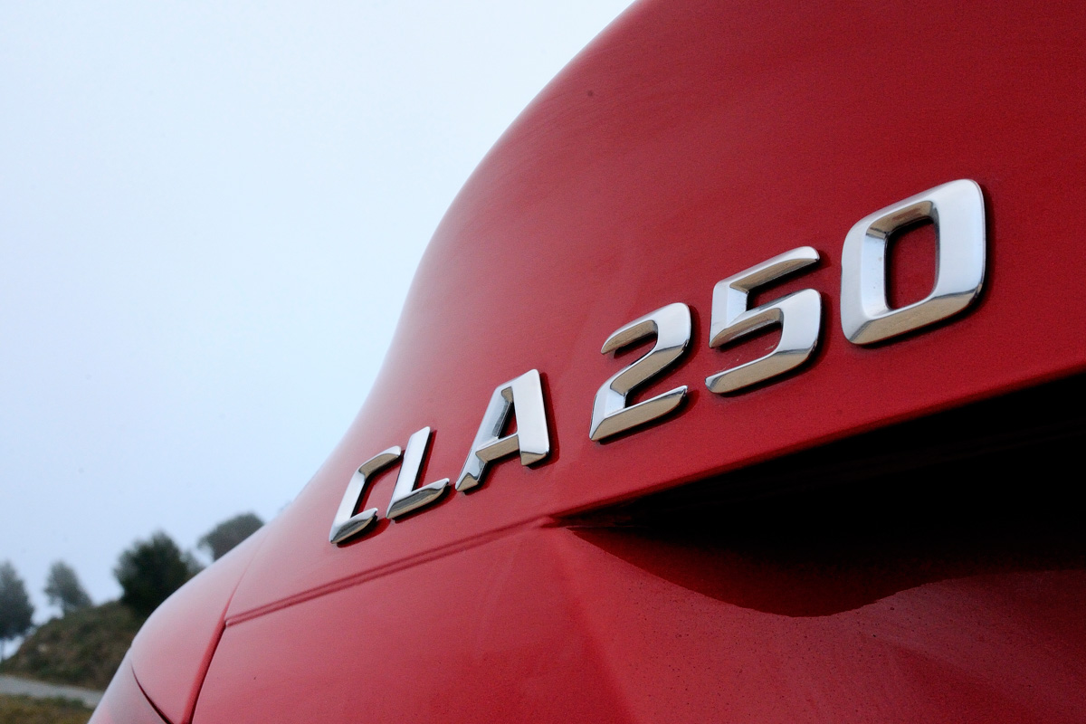 Mercedes CLA badge