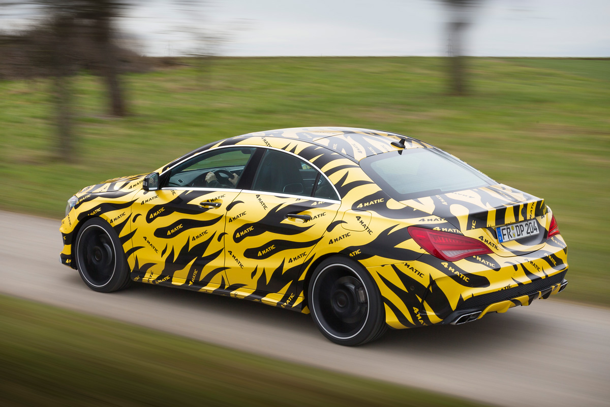 Mercedes CLA 45 AMG rear