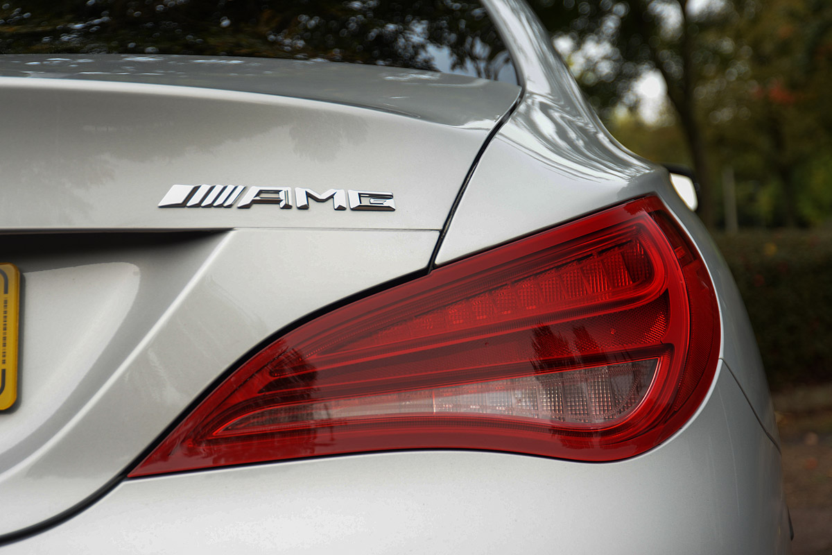 Mercedes CLA 45 AMG 2013 badge
