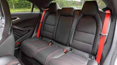 Mercedes CLA 45 AMG 2013 rear seats