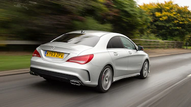 Mercedes CLA 45 AMG 2013 rear track