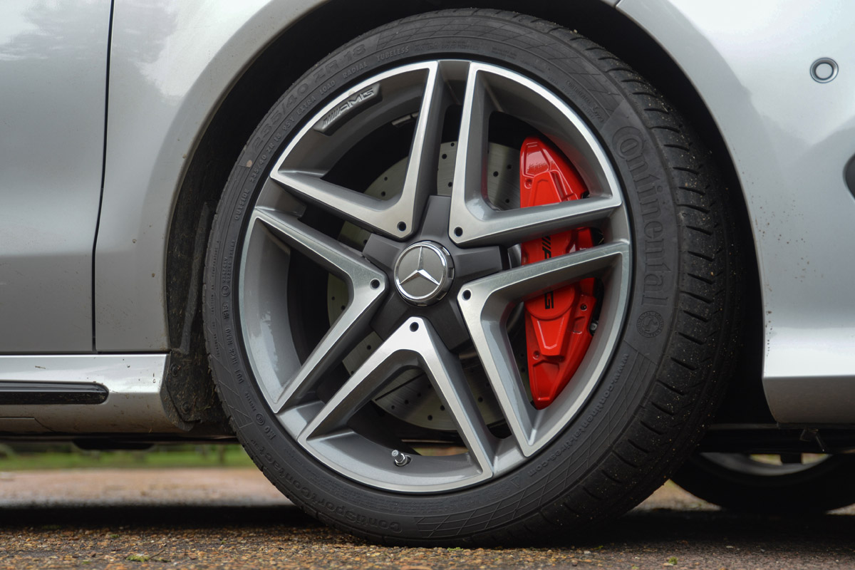 Mercedes CLA 45 AMG 2013 wheel