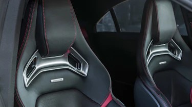 Mercedes CLA 45 AMG seats