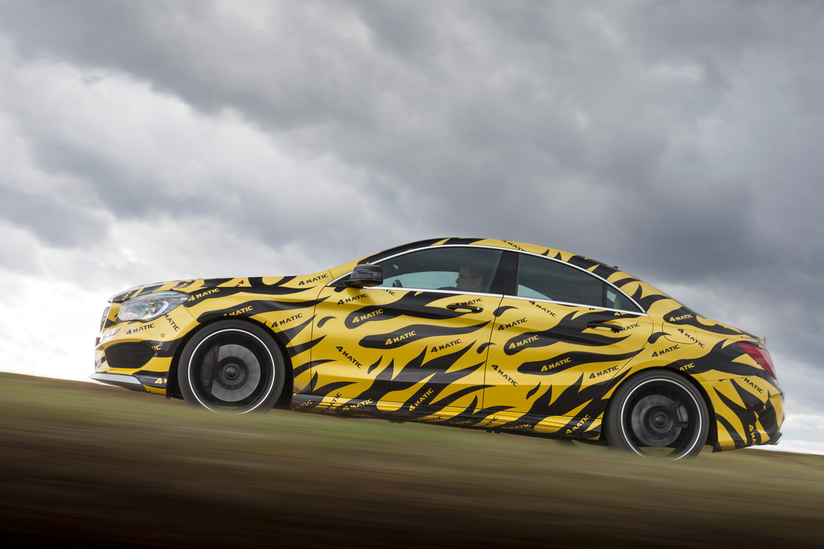 Mercedes CLA 45 AMG panning