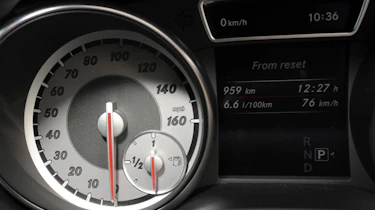 Mercedes CLA dials