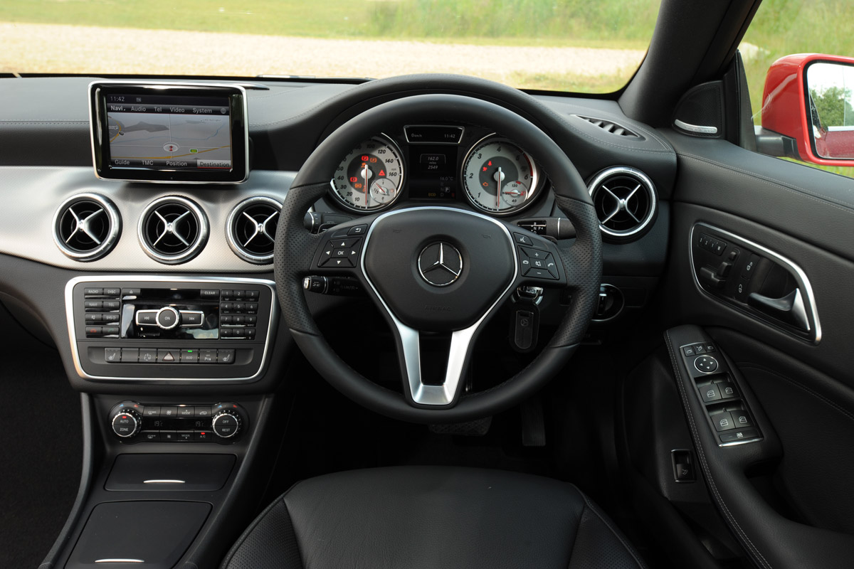 Mercedes CLA interior
