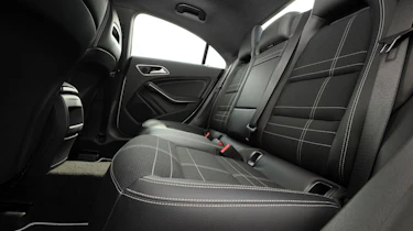 Mercedes CLA rear seats