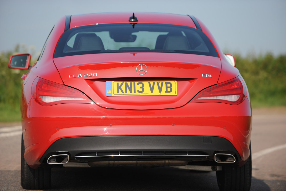 Mercedes CLA rear