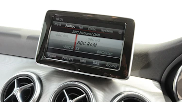 Mercedes CLA sat-nav