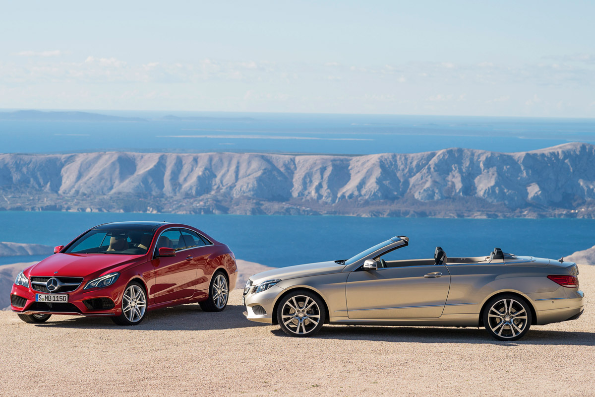Mercedes E-Class Coupe and Cabriolet