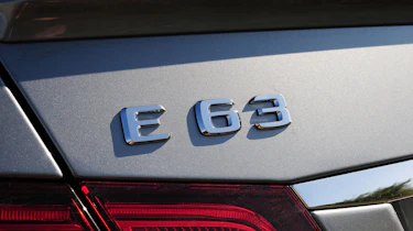 Mercedes E63 AMG S 2013 badge