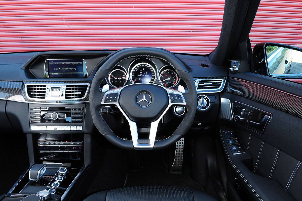 Mercedes E63 AMG S 2013 interior