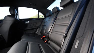 Mercedes E63 AMG rear seats
