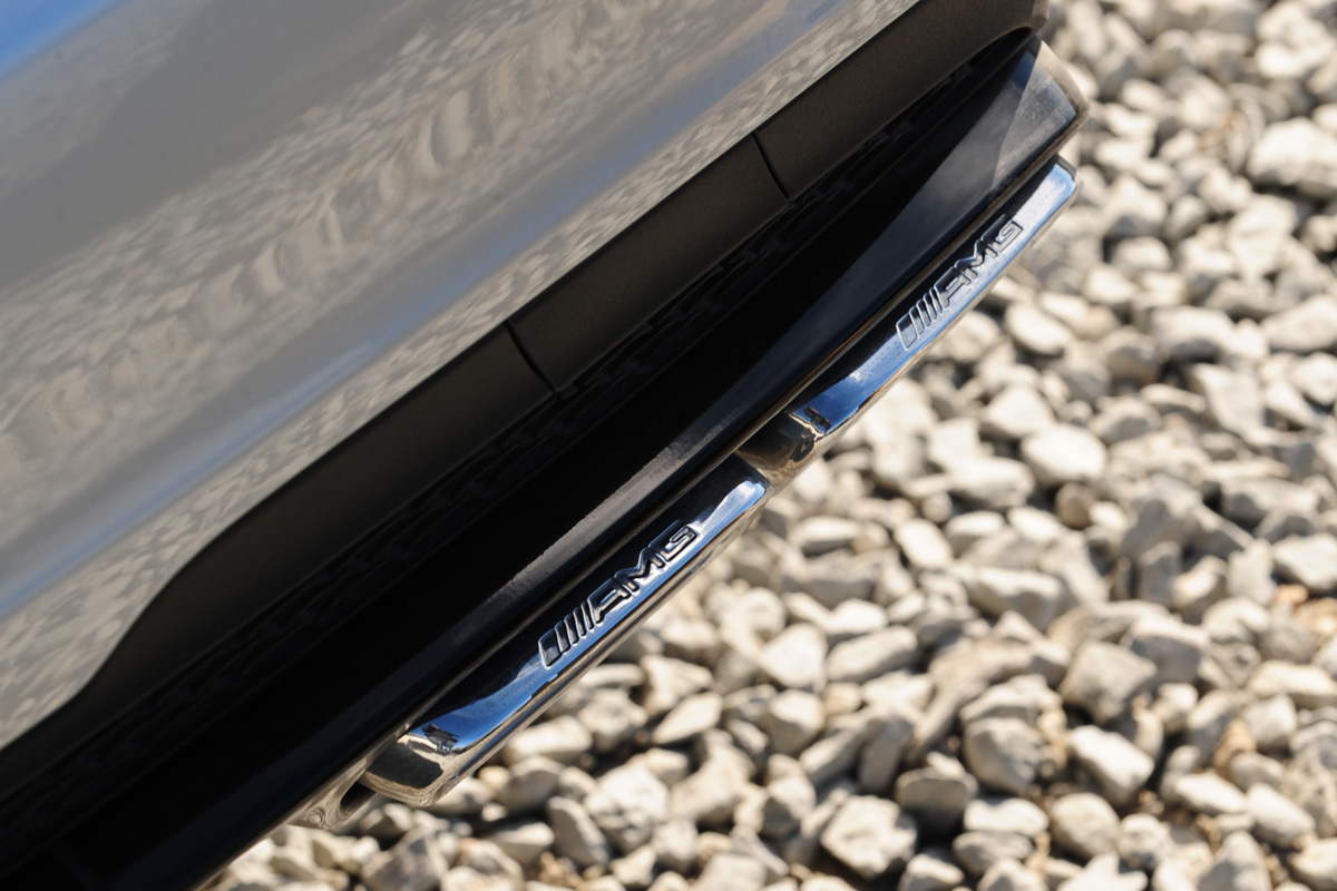 Mercedes E63 AMG exhausts