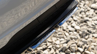 Mercedes E63 AMG exhausts