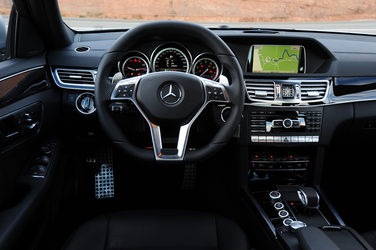 Mercedes E63 AMG interior