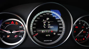 Mercedes E63 AMG dials