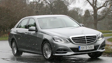 Mercedes E220 CDI SE front cornering