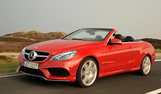 Mercedes E-Class Cabriolet front tracking