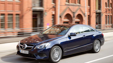 Mercedes E400 Coupe front action