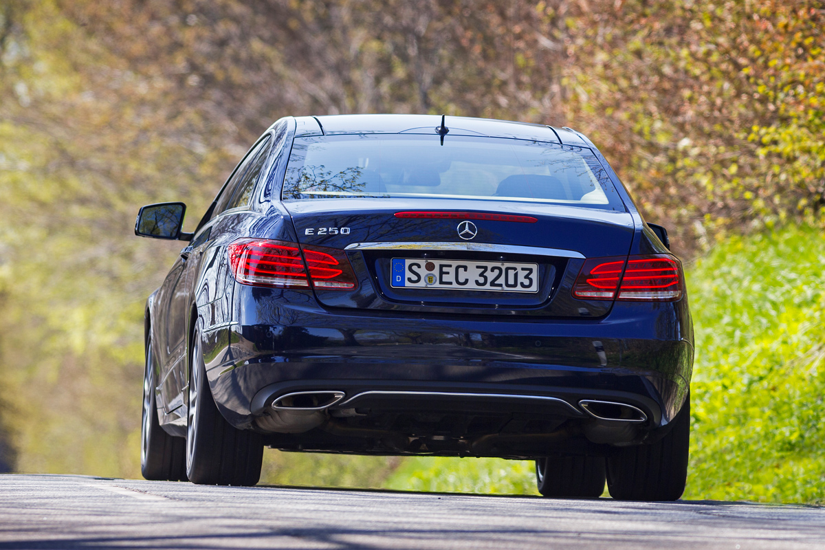 Mercedes E400 Coupe rear