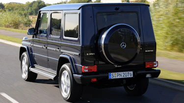 Mercedes G350 Bluetec rear tracking