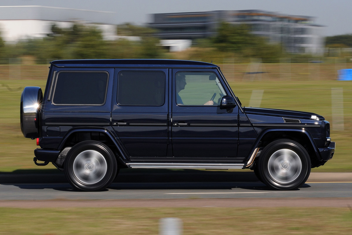 Mercedes G350 Bluetec side