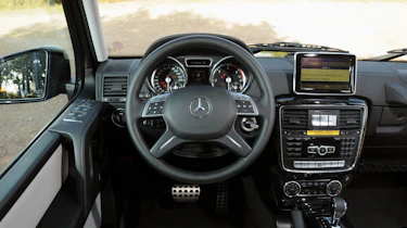 Mercedes G350 Bluetec interior