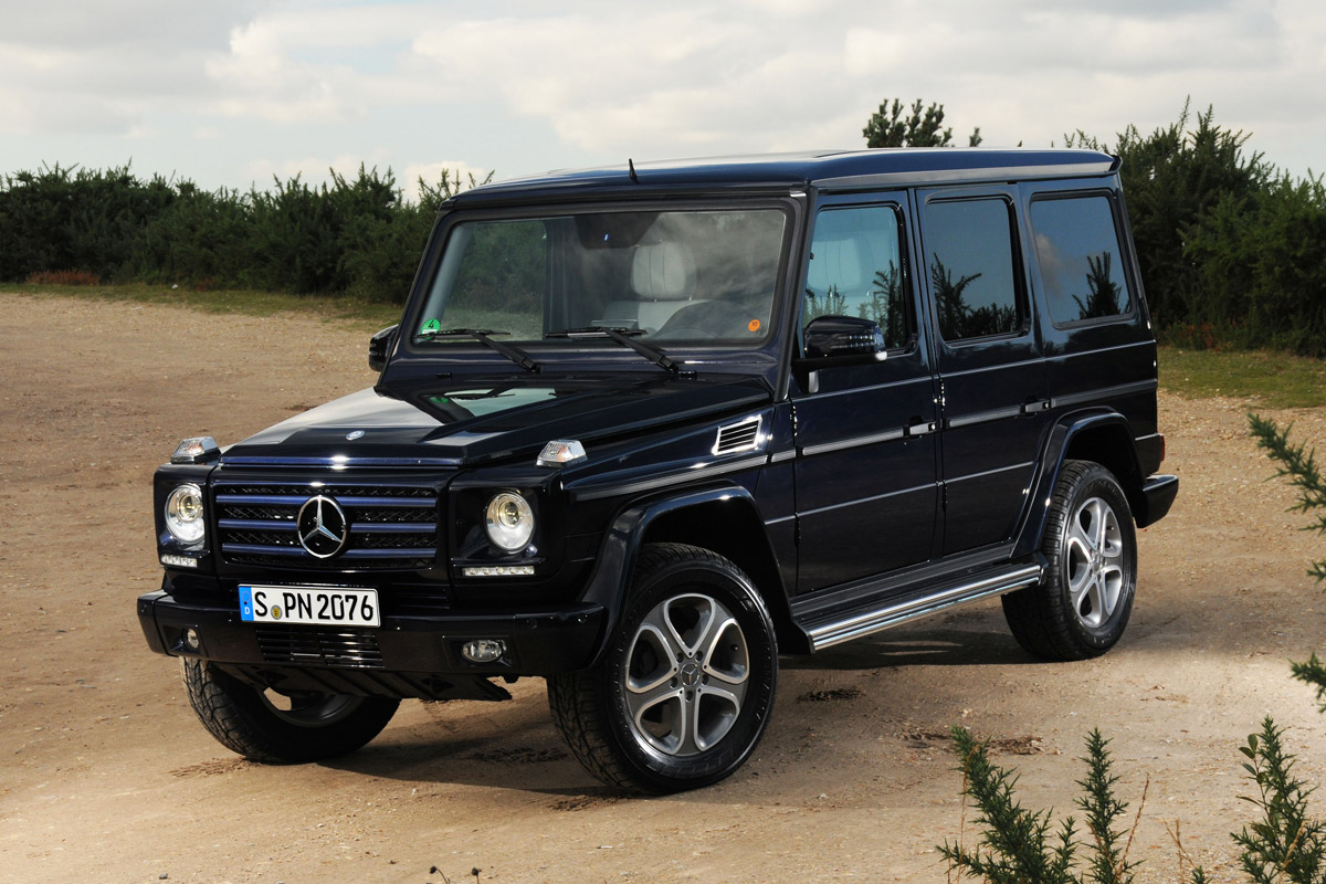 Mercedes G350 Bluetec front static